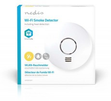 Nedis WIFIDS10WT SmartLife füstérzékelő Háztartás / Otthon / Kültér - Biztonságtechnika - Füst- és szén-monoxid érzékelő - 462286