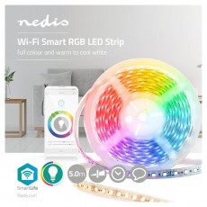 Nedis WIFILS50CRGBW SmartLife 5m IP65 2700-6500K 960lm LED szalag Háztartás / Otthon / Kültér - Világítás / elektromosság - Led szalag / fényfüzér - 462289