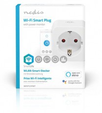 Nedis WIFIP121FWT SmartLife intelligens csatlakoz&oacute; H&aacute;ztart&aacute;s / Otthon / K&uuml;lt&eacute;r - Vil&aacute;g&iacute;t&aacute;s / elektromoss&aacute;g - H&aacute;l&oacute;zati eloszt&oacute; / hosszabb&iacute;t&oacute; / adapter - 462277