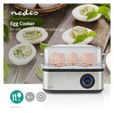 Nedis KAEB130EAL tojásfőző Konyhai termékek - Konyhai kisgép (sütés / főzés / hűtés / ételkészítés) - Tojás főző / sütő - 473570