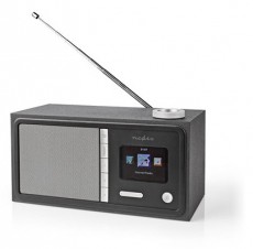 Nedis RDIN3000BK Internetes rádió Audio-Video / Hifi / Multimédia - Rádió / órás rádió - Internet webrádió - 471526