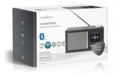 Nedis RDIN3000BK Internetes rádió Audio-Video / Hifi / Multimédia - Rádió / órás rádió - Internet webrádió - 471526