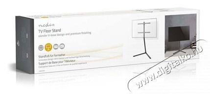 Nedis TVSM5250BK FALI KONZOL Tv kieg&eacute;sz&iacute;tők - Fali tart&oacute; / konzol - Fali tv tart&oacute; - 473194