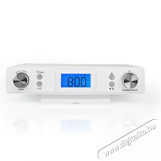 Nedis RDFM4010WT RÁDIÓ FM Audio-Video / Hifi / Multimédia - Rádió / órás rádió - Munka és szabadidő rádió - 468464