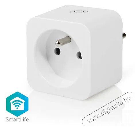 Nedis Wi-Fi okos konnektor WIFIP121EWT H&aacute;ztart&aacute;s / Otthon / K&uuml;lt&eacute;r - Okos otthon - Okos konnektor - 521797