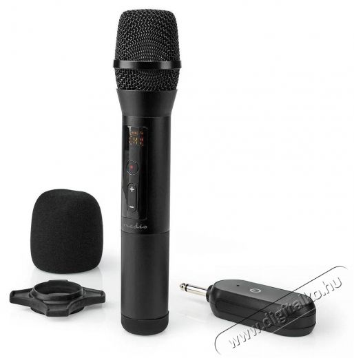 Nedis MPWL200BK Fotó-Videó kiegészítők - Mikrofon - Ének és hangszer mikrofon - 525383