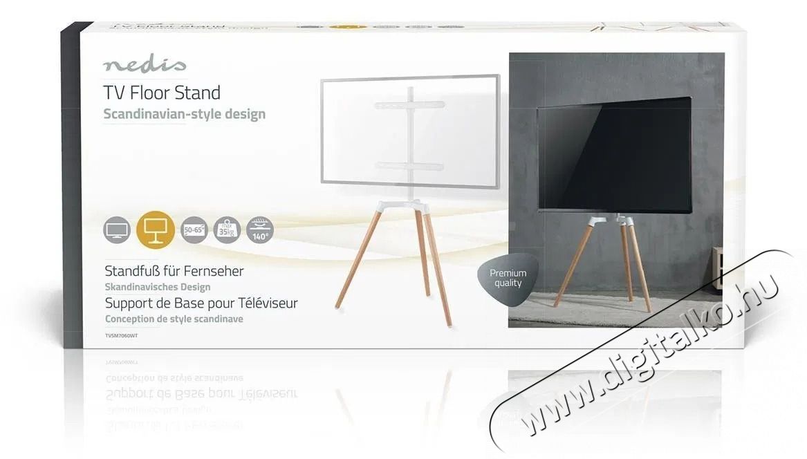 Nedis TVSM7060WT TV &aacute;llv&aacute;ny Audio-Video / Hifi / Multim&eacute;dia - Hangprojektor / soundbar - Tv &aacute;llv&aacute;nyk&eacute;nt is haszn&aacute;lhat&oacute; - 531987