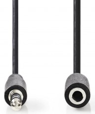 Nedis CAGP22050BK30 sztereó audiokábel Tv kiegészítők - Kábel / csatlakozó - 3,5mm Jack kábel - 366221