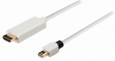 Nedis CCBW37600AT20 mini displayport - HDMI kábel - 2 méter Tv kiegészítők - Kábel / csatlakozó - Mini DisplayPort kábel - 366200