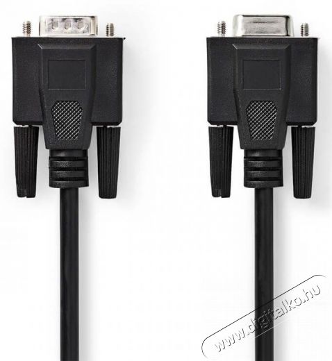 Nedis CCGP59100BK20 VGA kábel Iroda és számítástechnika - Számítógép tartozék - Vga monitor kábel - 366287