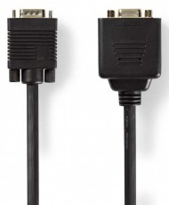 Nedis CCGP59120BK02 VGA kábel Iroda és számítástechnika - Számítógép tartozék - Vga monitor kábel - 366290
