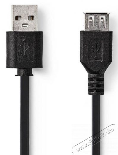 Nedis CCGP60010BK20 USB 2.0 kábel Iroda és számítástechnika - Számítógép tartozék - USB kábel - 366241