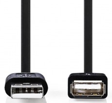 Nedis CCGP60010BK20 USB 2.0 kábel Iroda és számítástechnika - Számítógép tartozék - USB kábel - 366241
