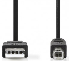 Nedis CCGP60100BK20 USB 2.0 kábel Iroda és számítástechnika - Számítógép tartozék - USB kábel - 366249
