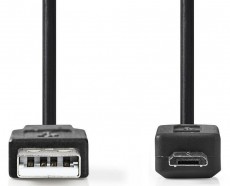 Nedis CCGP60500BK05 USB 2.0 kábel Iroda és számítástechnika - Számítógép tartozék - USB kábel - 366259