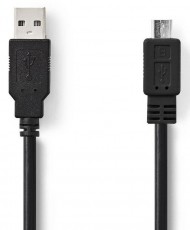 Nedis CCGP60500BK05 USB 2.0 kábel Iroda és számítástechnika - Számítógép tartozék - USB kábel - 366259