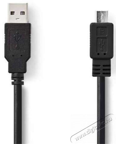 Nedis CCGP60500BK10 USB kábel Iroda és számítástechnika - Számítógép tartozék - USB kábel - 366371