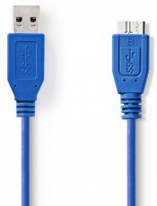 Nedis CCGP61500BU10 USB kábel - kék Iroda és számítástechnika - Számítógép tartozék - USB kábel - 366312