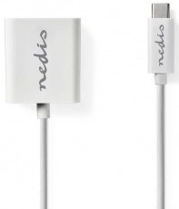 Nedis CCGP64650WT02 USB-C típusú adapterkábel Tv kiegészítők - Kábel / csatlakozó - Csatlakozó / elosztó / átalakító - 366365