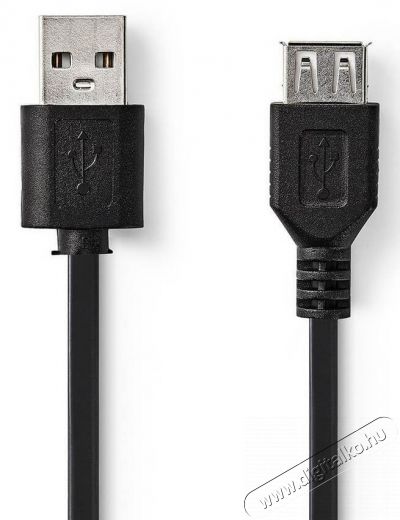 Nedis CCGT60010BK10 USB 2.0 kábel Iroda és számítástechnika - Számítógép tartozék - USB kábel - 366235