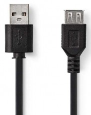 Nedis CCGT60010BK20 USB 2.0 kábel Iroda és számítástechnika - Számítógép tartozék - USB kábel - 366238