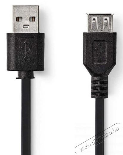 Nedis CCGT60010BK20 USB 2.0 kábel Iroda és számítástechnika - Számítógép tartozék - USB kábel - 366238