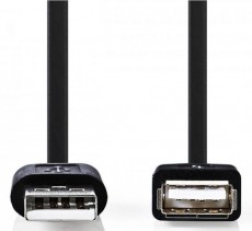 Nedis CCGT60010BK30 USB kábel Iroda és számítástechnika - Számítógép tartozék - USB kábel - 366352