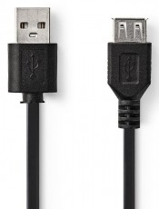 Nedis CCGT60010BK30 USB kábel Iroda és számítástechnika - Számítógép tartozék - USB kábel - 366352