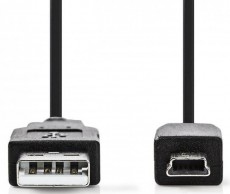 Nedis CCGT60300BK20 USB kábel Iroda és számítástechnika - Számítógép tartozék - USB kábel - 366412