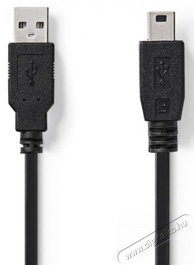 Nedis CCGT60300BK20 USB kábel Iroda és számítástechnika - Számítógép tartozék - USB kábel - 366412