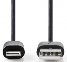 Nedis CCGW39300BK10 szinkronizáló és töltőkábel Mobil / Kommunikáció / Smart - Mobiltelefon kiegészítő / tok - Kábel / átalakító - 366212