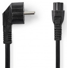 Nedis CEGP10100BK20 tápkábel - 2 méter Iroda és számítástechnika - Számítógép tartozék - Táp kábel - 366299