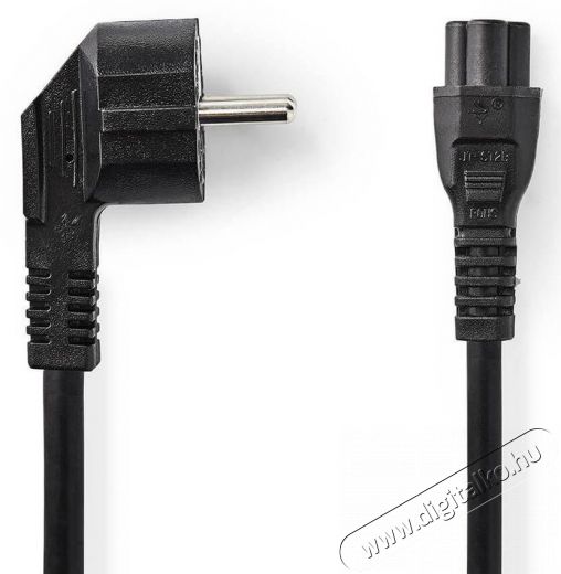 Nedis CEGP10100BK20 tápkábel - 2 méter Iroda és számítástechnika - Számítógép tartozék - Táp kábel - 366299