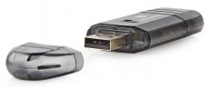 Nedis CRDRU2100BK memóriakártya olvasó Memória kártya / Pendrive - Kártya olvasó - 366279