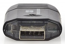 Nedis CRDRU2100BK memóriakártya olvasó Memória kártya / Pendrive - Kártya olvasó - 366279
