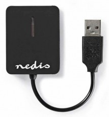 Nedis CRDRU2300BK memóriakártya olvasó Memória kártya / Pendrive - Kártya olvasó - 366277