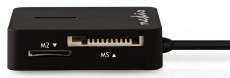 Nedis CRDRU2300BK memóriakártya olvasó Memória kártya / Pendrive - Kártya olvasó - 366277