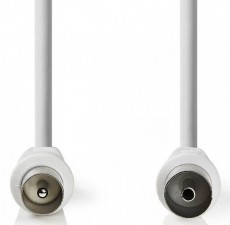 Nedis CSGP40000WT30 koaxiális kábel 90 dB - 3 méter Tv kiegészítők - Kábel / csatlakozó - Koax antenna kábel - 366179