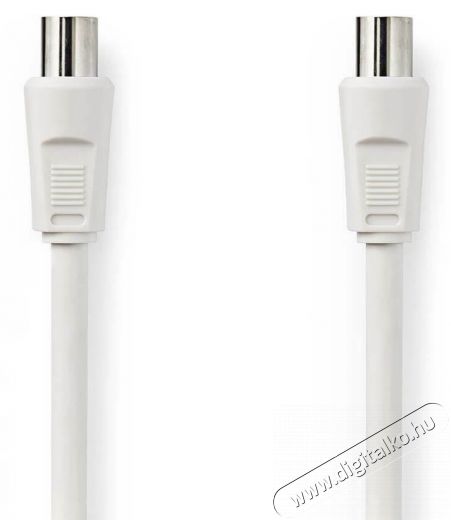 Nedis CSGP40000WT50 koaxiális kábel 90 dB - 5 méter Tv kiegészítők - Kábel / csatlakozó - Koax antenna kábel - 366180