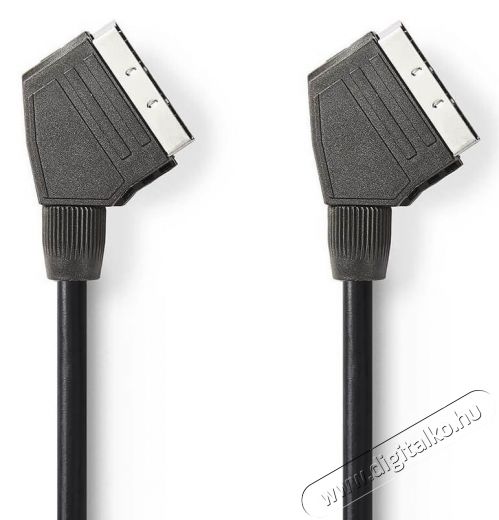 Nedis CVGT31000BK15 SCART kábel - 1.5 méter Tv kiegészítők - Kábel / csatlakozó - Scart-Scart kábel - 366209