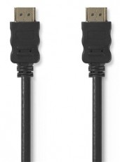 Nedis CVGT34000BK05 HDMI kábel - 0.5 méter Tv kiegészítők - Kábel / csatlakozó - Hdmi kábel - 366444