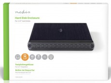 Nedis HDDE25200BK merevlemezház - fekete Egyéb - Nem forgalmazzuk ! - 366189