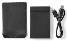 Nedis HDDE25301BK külső HDD ház Egyéb - Nem forgalmazzuk ! - 366247