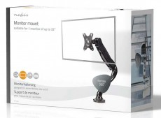 Nedis MMNTSI100BK egy karos asztali monitor tartó Tv kiegészítők - Fali tartó / konzol - Asztali tartó - 366342