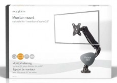 Nedis MMNTSI100BK egy karos asztali monitor tartó Tv kiegészítők - Fali tartó / konzol - Asztali tartó - 366342