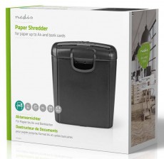 Nedis PASH110BKA4 iratmegsemmisítő Iroda és számítástechnika - Iratmegsemmisítő - 366436