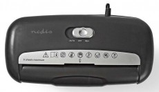 Nedis PASH110BKA4 iratmegsemmisítő Iroda és számítástechnika - Iratmegsemmisítő - 366436