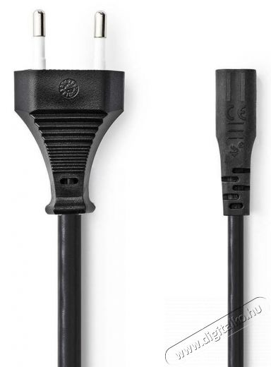 Nedis PCGP11060BK20 tápkábel - 2 méter Iroda és számítástechnika - Számítógép tartozék - Táp kábel - 366224