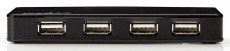Nedis UHUBU2730BK USB elosztó Iroda és számítástechnika - Notebook kiegészítő - USB hub / elosztó - 366264