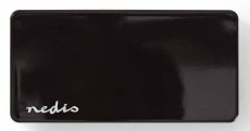 Nedis UHUBU3420BK USB elosztó Iroda és számítástechnika - Notebook kiegészítő - USB hub / elosztó - 366265